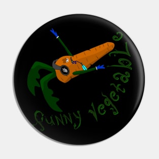 carrot-funny vagetable Pin