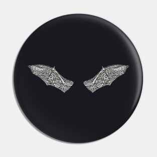 Bat wings Pin