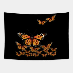 Monarch Butterflies Assemble! Tapestry