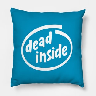 Dead Inside Pillow