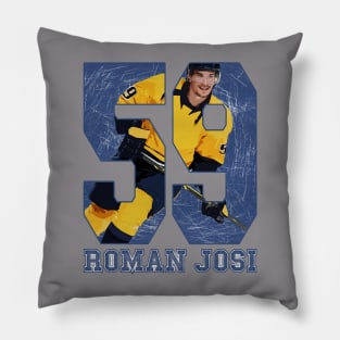 Roman Josi Nashville Game Pillow