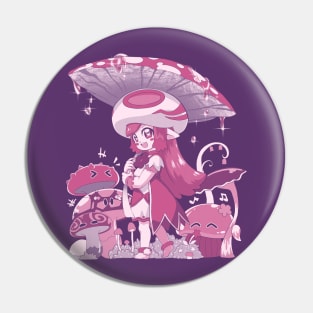 mushroom girl Pin