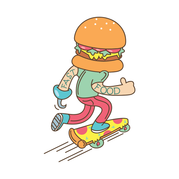 Fast food by Alien cat