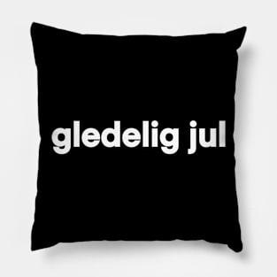 gledelig jul Pillow