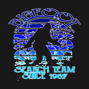 Bigfoot Search Team and Sasquatch T Shirts T-Shirt