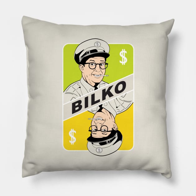 Bilko TV Series poster Pillow by MoviePosterBoy