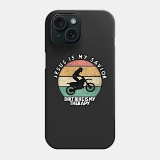 Vintage Dirt Bike Phone Case