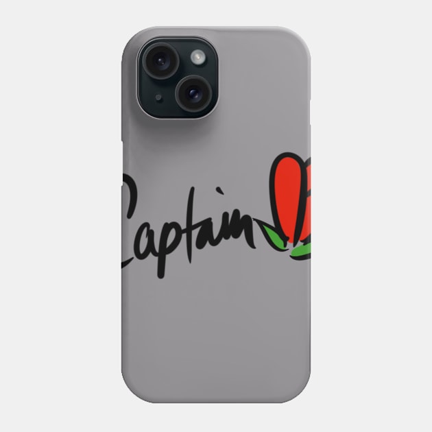 CAPTAIN TULIP SHIRT Phone Case by Ideasfrommars