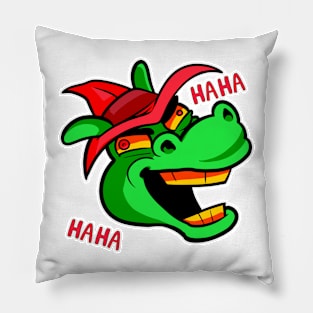 Globo rire de sorciere Pillow