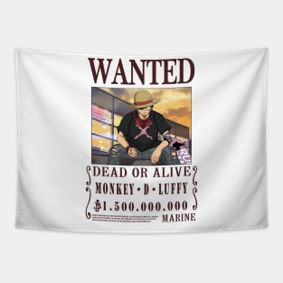 Monkey D Luffy One Piece Wanted Tapestry