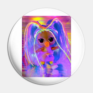 Rainbow Raver BB Pin