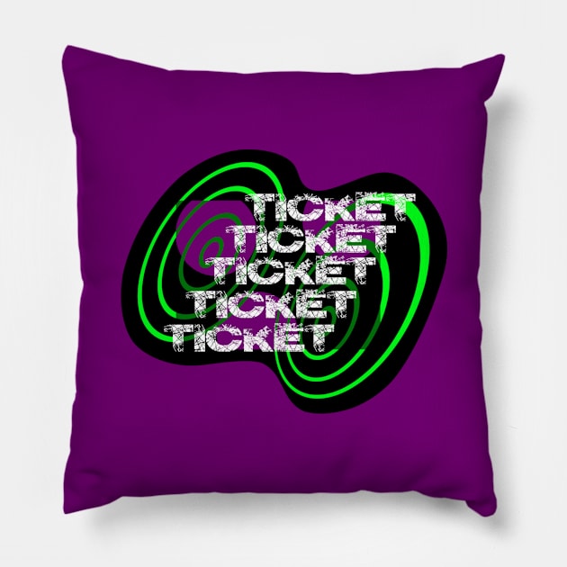 ticket Pillow by pashagontier