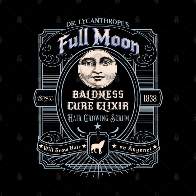 Dr Lycanthrope's Full Moon Elixir Halloween Werewolf Hair Serum by PUFFYP