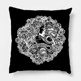 Avenging Eve (white) Pillow