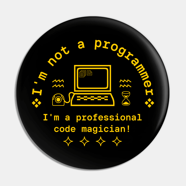 Professional code magician Pin by Yeaha