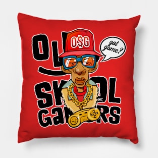 Old Skool Gamers Pillow