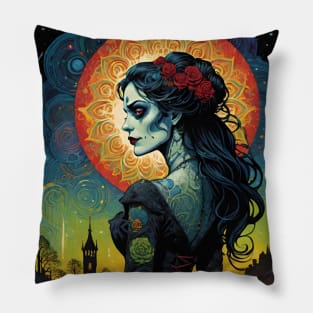 Frankensteins Bride 2 Pillow