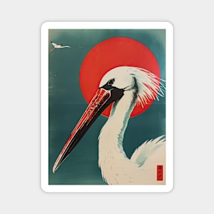 vintage japanese Pelican Magnet