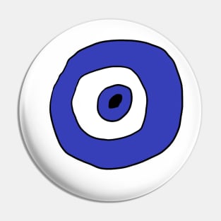 Traditional Nazar, Evil Eye, Amulet, Folkloric Beliefs, Blue Evil Eye Protection, Folkloric Designs Pin