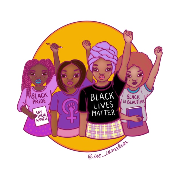 Black Lives Matter by @isedrawing