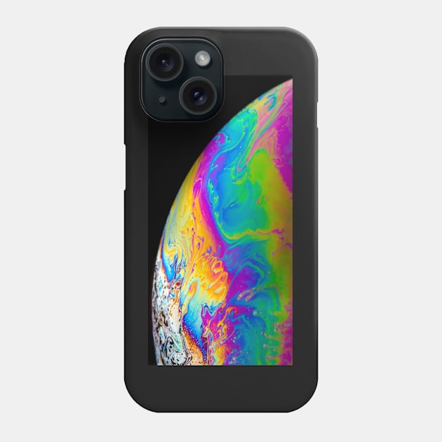 Soap Bubble Closeup Phone Case by mooonthemoon