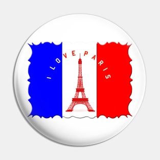 I LOVE PARIS Pin