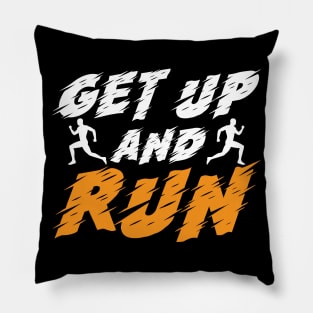 Running Quote - Marathon Pillow