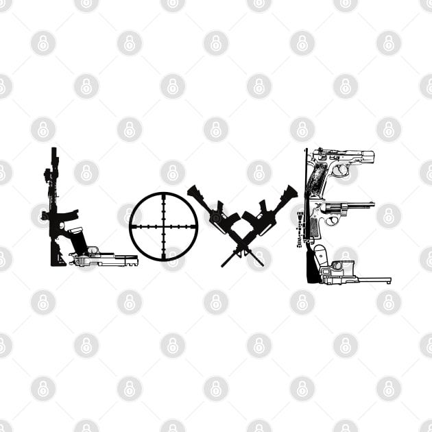 Love and Guns by Weird Lines