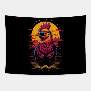 Cool Rooster Tapestry