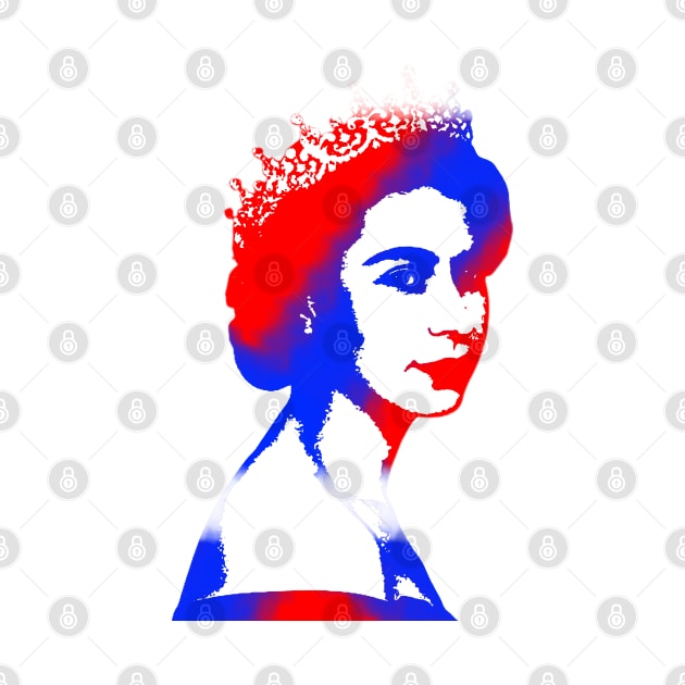 Legendary Queen 1926-2022 by myartworkdiary