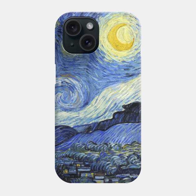 Vincent Van Gogh Starry Night Phone Case by fineartgallery