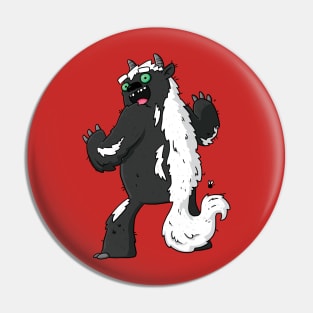 Stinky Skunk Monster Pin