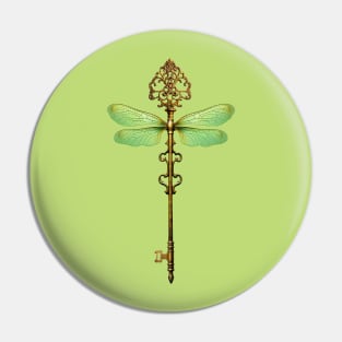 Key Dragonfly Pin