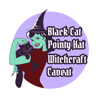 Basic Witch with Black cat T-Shirt