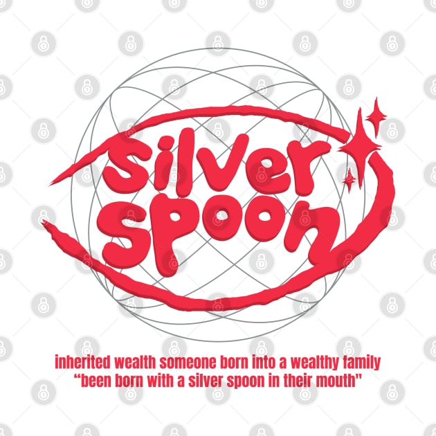 Silver Spoon word lettering art by idbihevier