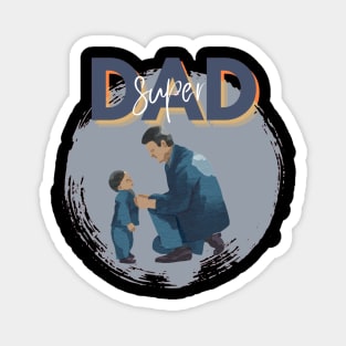 Super Dad Magnet