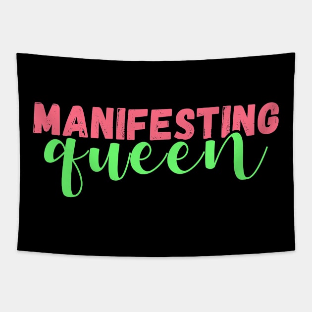 Manifesting queen Tapestry by Manifesting123