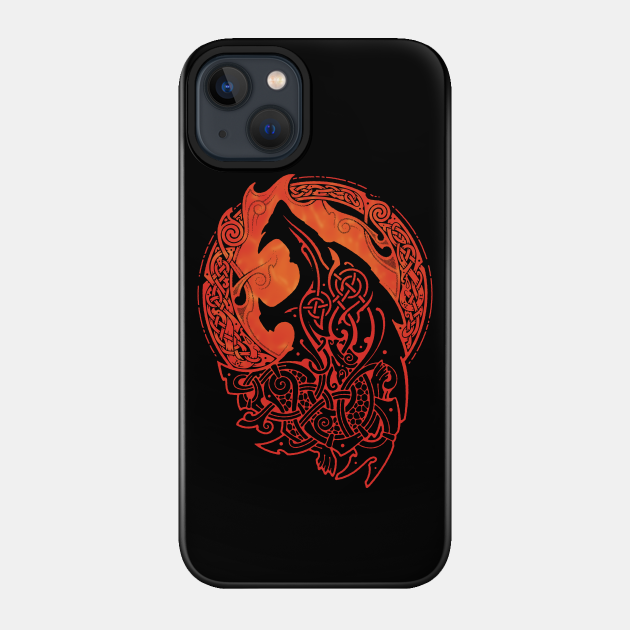 FENRIR. LOKI'S SON. - Wolf - Phone Case