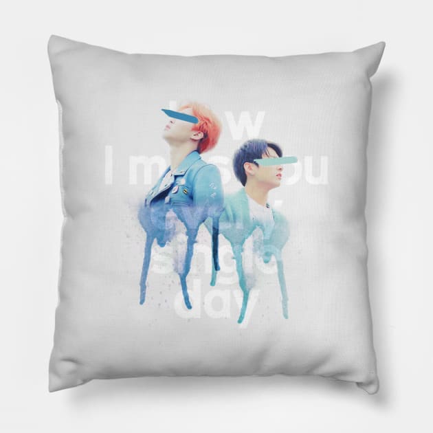 so far away Pillow by clairelions