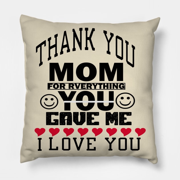 Mother's Day Pillow by Blue Diamond Store