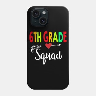 3rd Grade Squad Teacher Back To School Phone Case