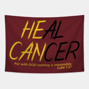 He can Heal cancer! Tapestry