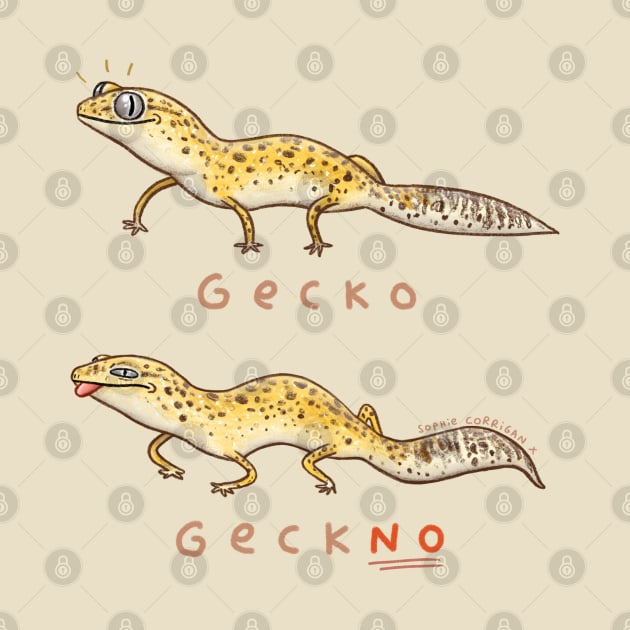 Gecko Geckno by Sophie Corrigan