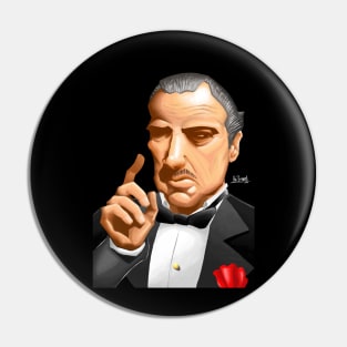 The Godfather - Don Corleone Pin