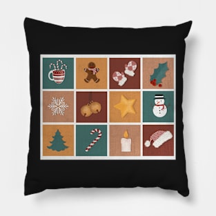 Happy Christmas pattern Pillow