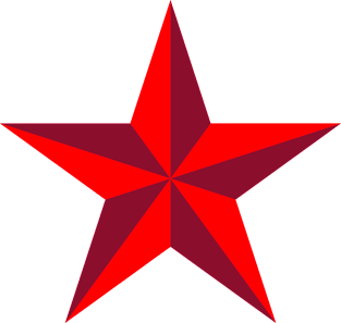 Red Star / Étoile Rouge / Estrella Roja / Roter Stern / Stella Rossa Magnet