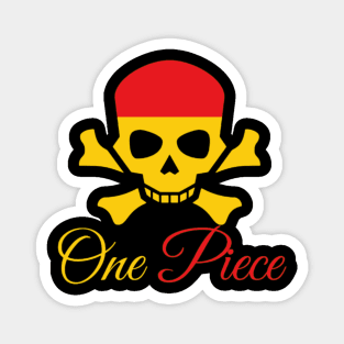 one piece Magnet