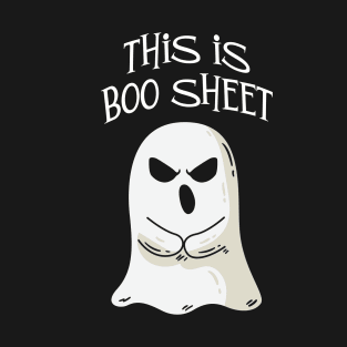 This Is Boo Sheet - Halloween Boo Boo Sheet Ghost Costume T-Shirt