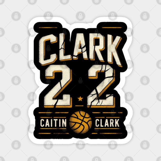 Distressed Craked Clark 22 Magnet by thestaroflove