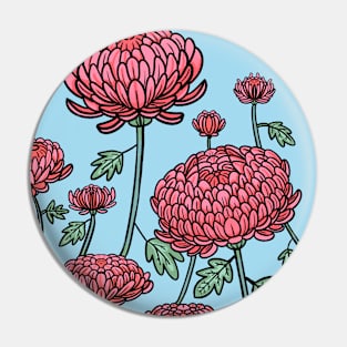 Chrysanthemums Pin